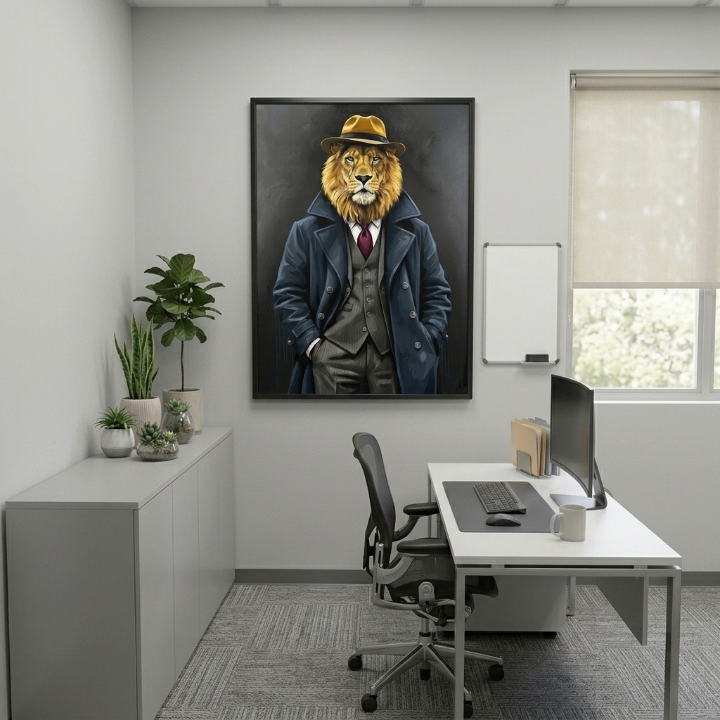 Zarif Çizgiler Minimalist Duvar Tasarımı